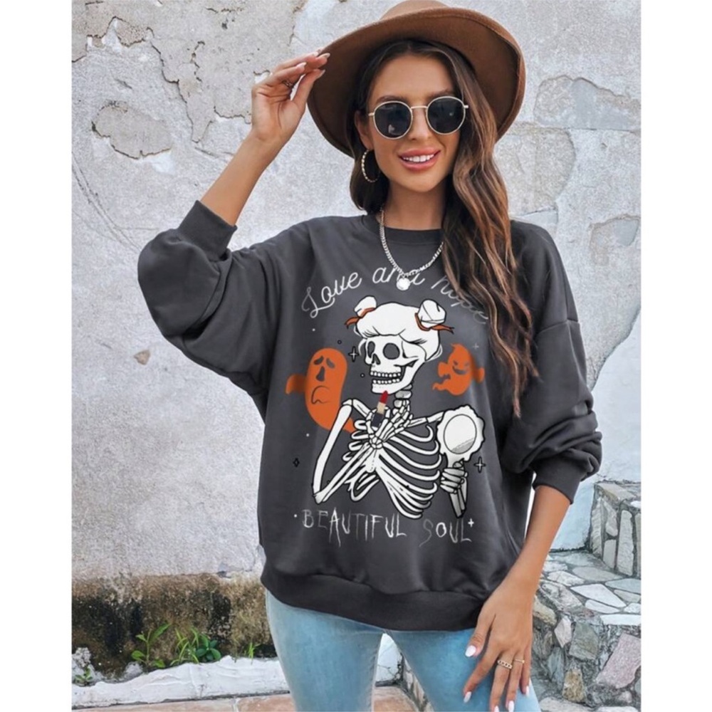 Skeleton Halloween Sweater